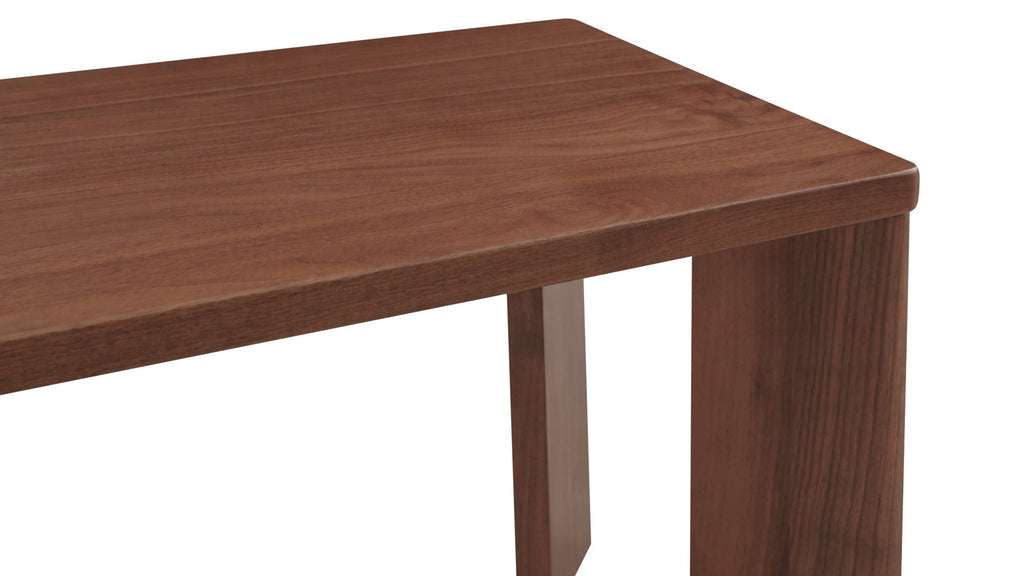 Banc à cadre, 2 places, noyer américain