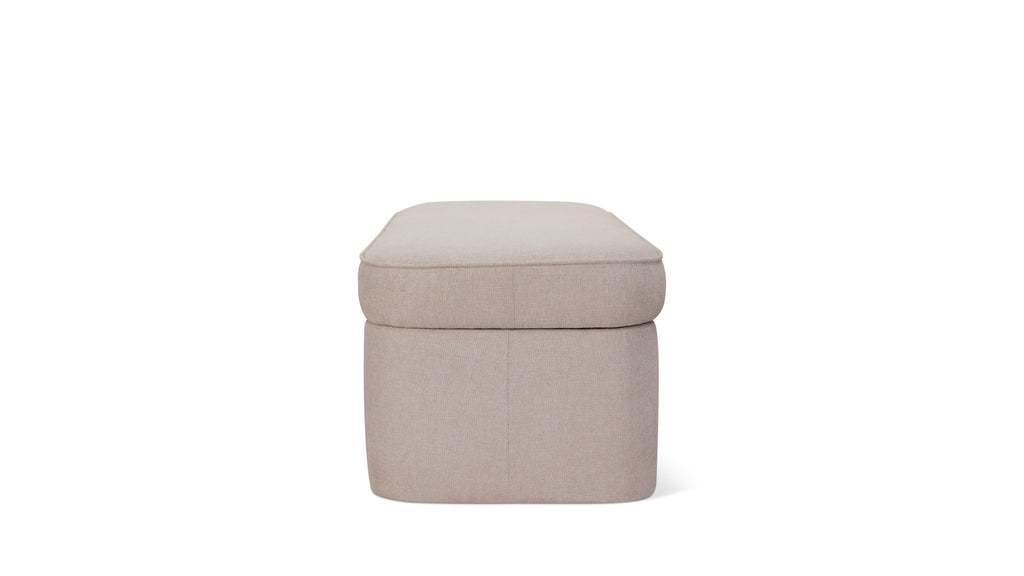 Banc de rangement pour capsules, Latte