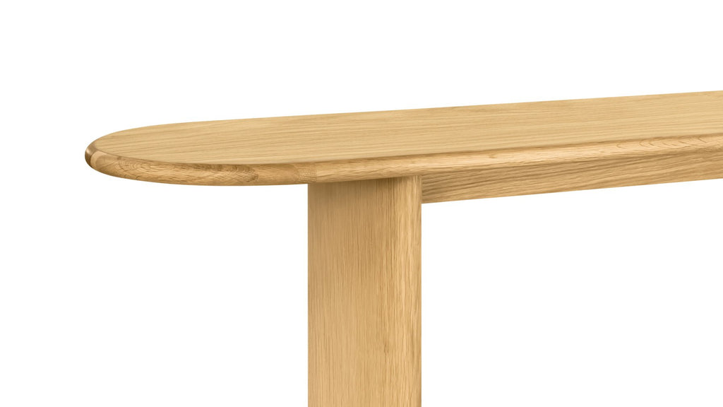 Banc Union, 3 places, chêne blanc