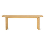 Banc Union, 2 places, chêne blanc