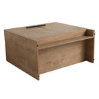 Beingnext Meuble-lavabo 24/30/36 avec porte à fermeture douce et étagère réglable