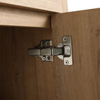 Beingnext Meuble-lavabo 24/30/36 avec porte à fermeture douce et étagère réglable