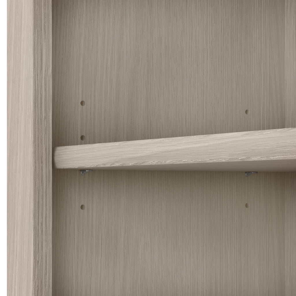 Bibliothèque haute à 5 étagères Bush Furniture Somerset avec tablettes réglables