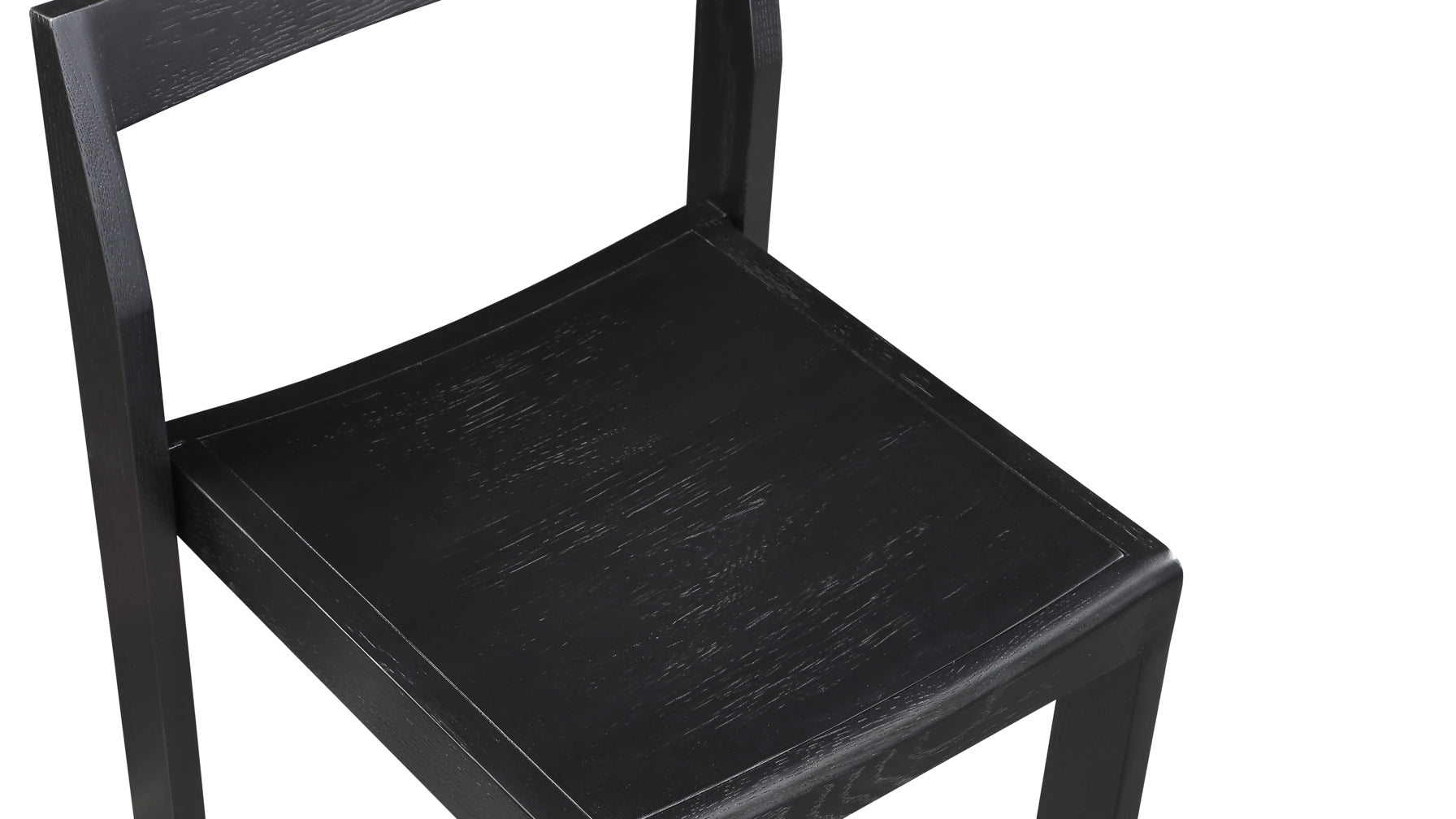 Chaises de salle à manger Plane (lot de deux), chêne noir