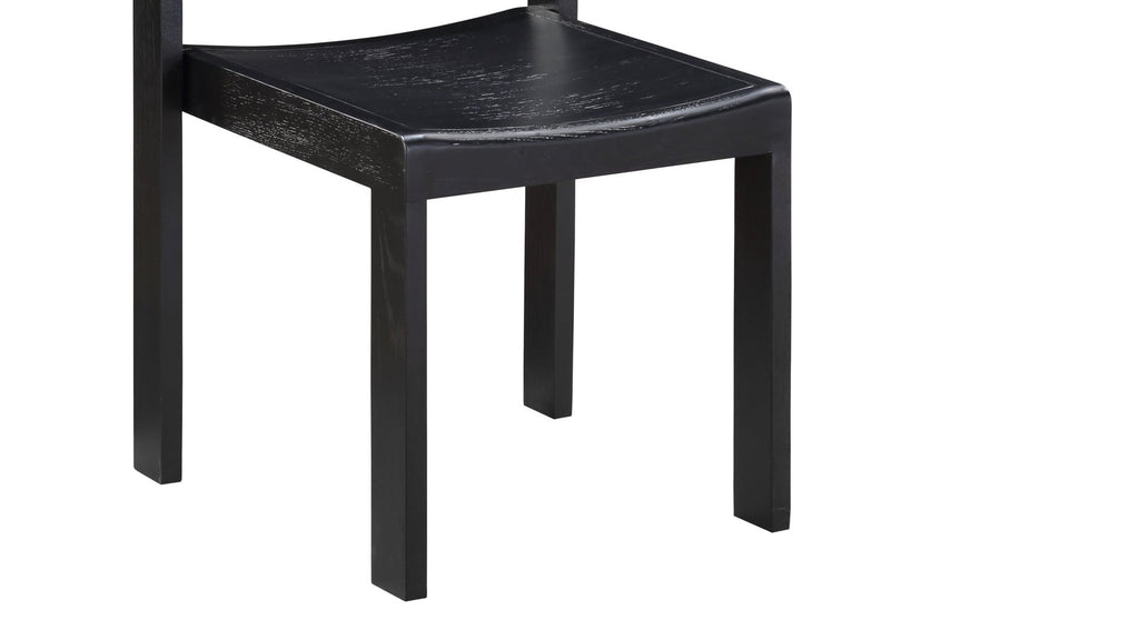 Chaises de salle à manger Plane (lot de deux), chêne noir