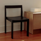 Chaises de salle à manger Plane (lot de deux), chêne noir