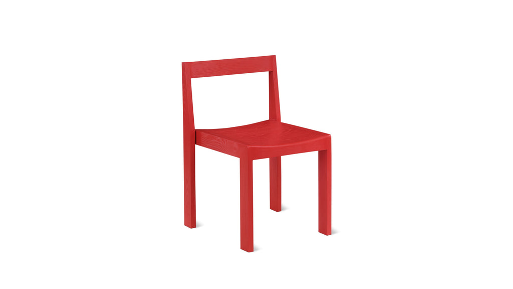Chaises de salle à manger Plane (lot de deux), Coquelicot