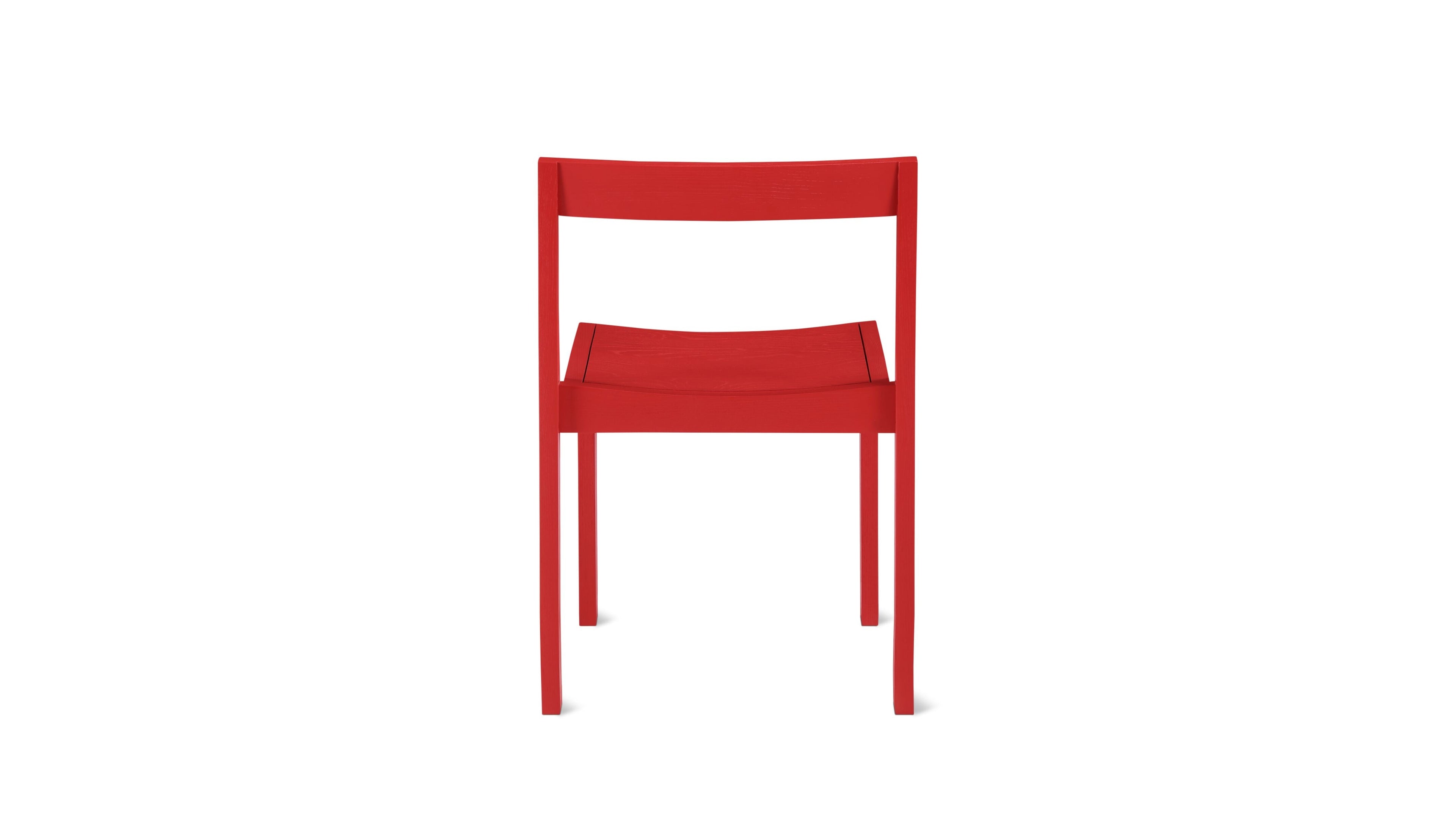 Chaises de salle à manger Plane (lot de deux), Coquelicot