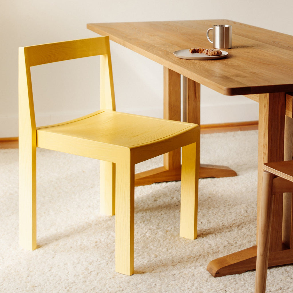 Chaises de salle à manger Plane (lot de deux), citron