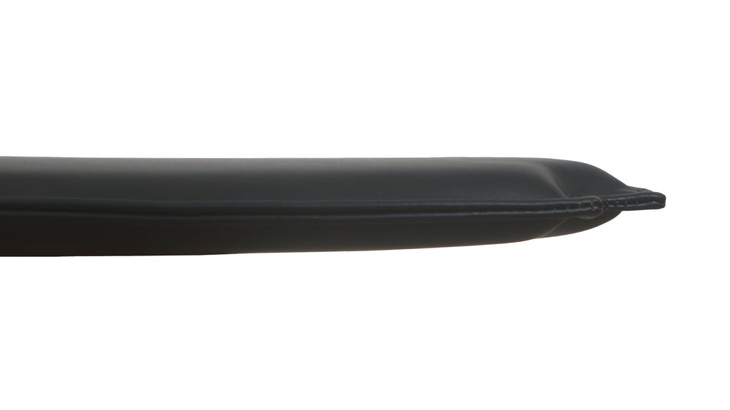 Coussin d'assise - Chaise de salle à manger à rabat, noir