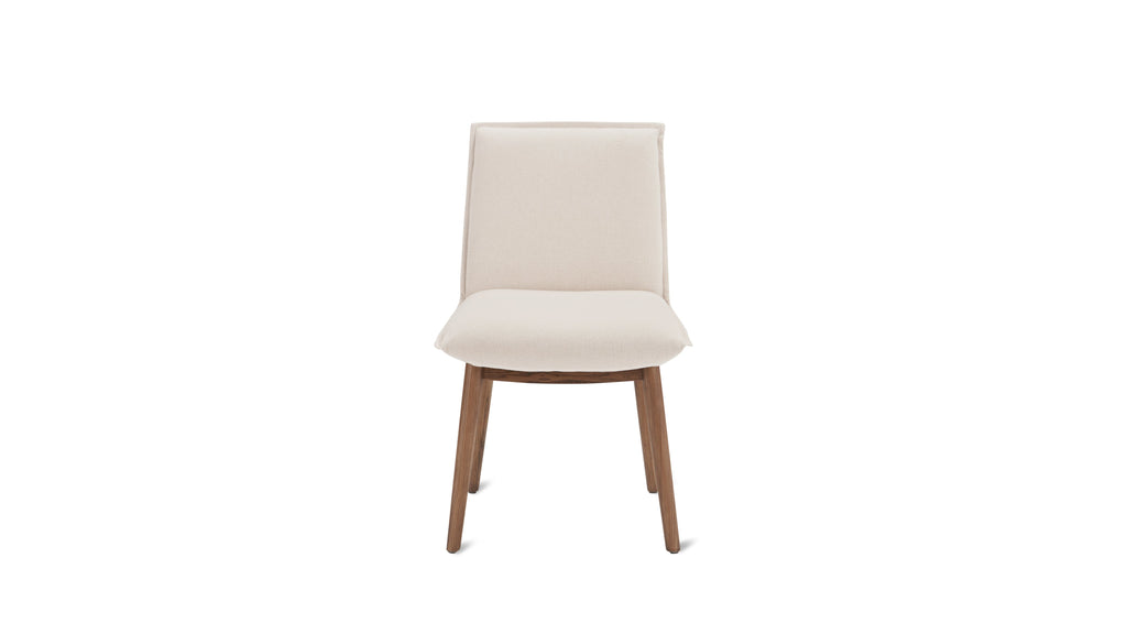 Chaise de salle à manger Talk About, noyer/fauve