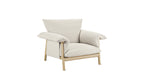 Fauteuil Pillow Talk, givre chaud