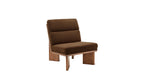 Fauteuil lounge Frame, noyer, Cub