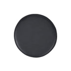 Coussin de siège rond, noir