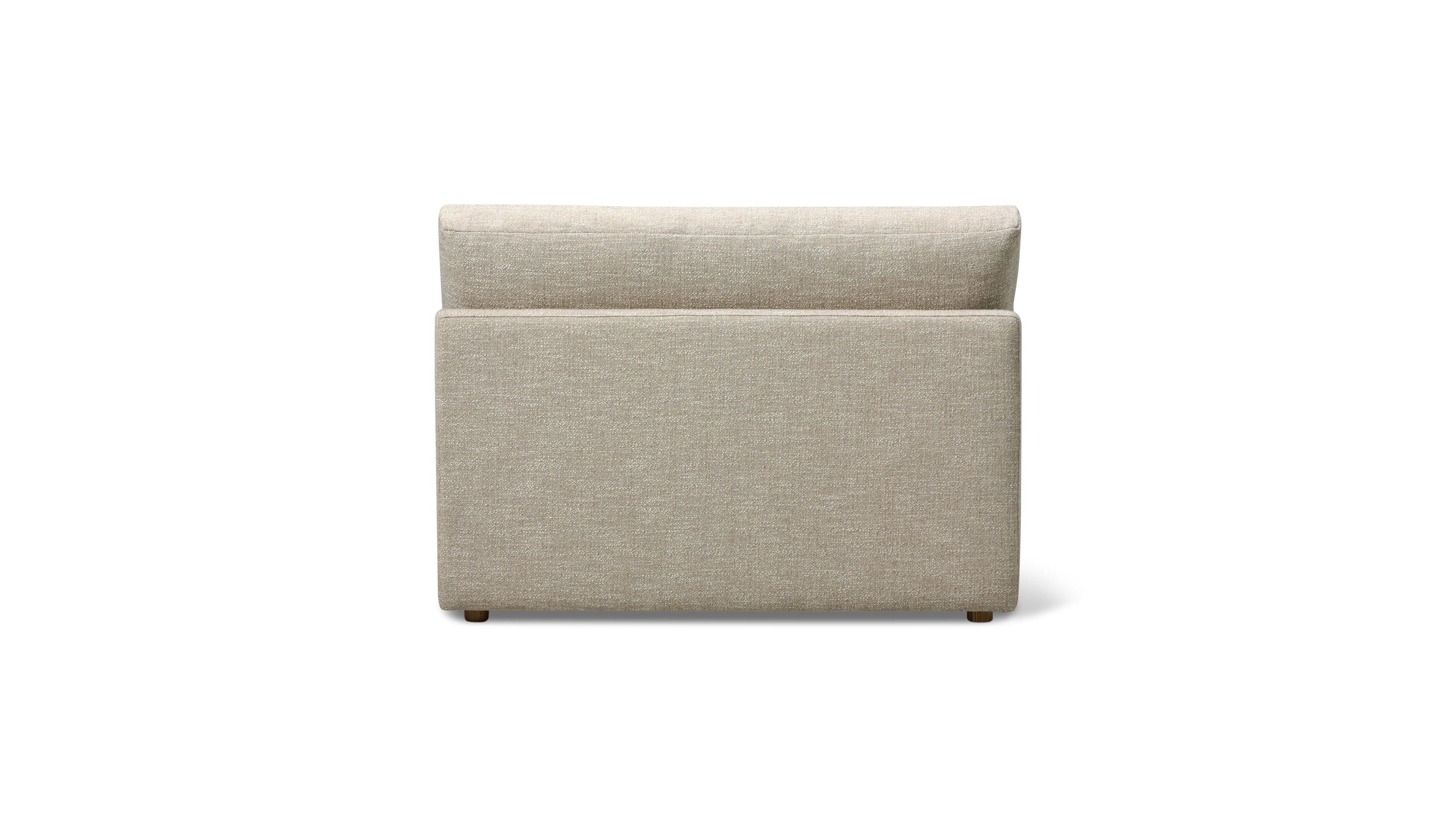 Fauteuil sans accoudoirs Wind Down, lin