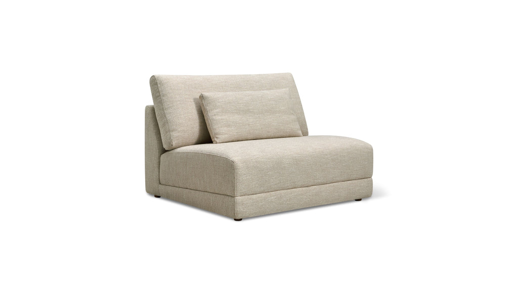 Fauteuil sans accoudoirs Wind Down, lin