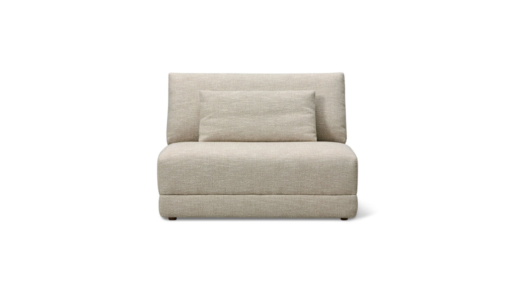 Fauteuil sans accoudoirs Wind Down, lin