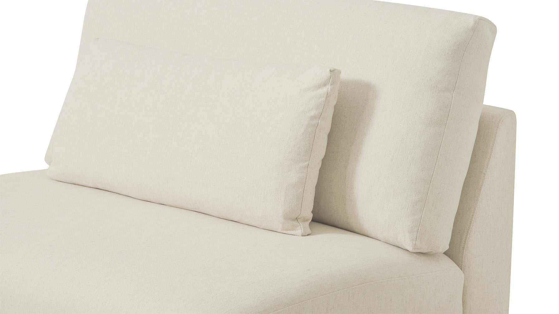 Chaise longue sans accoudoirs, plage