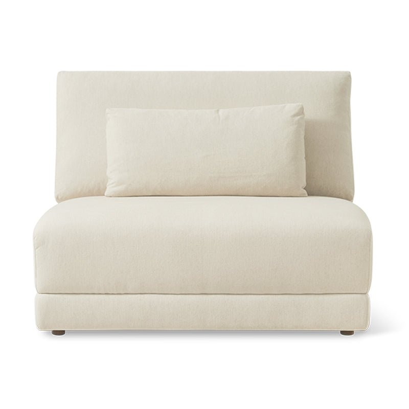 Chaise longue sans accoudoirs, plage