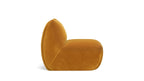 Fauteuil Close To You, couleur caramel