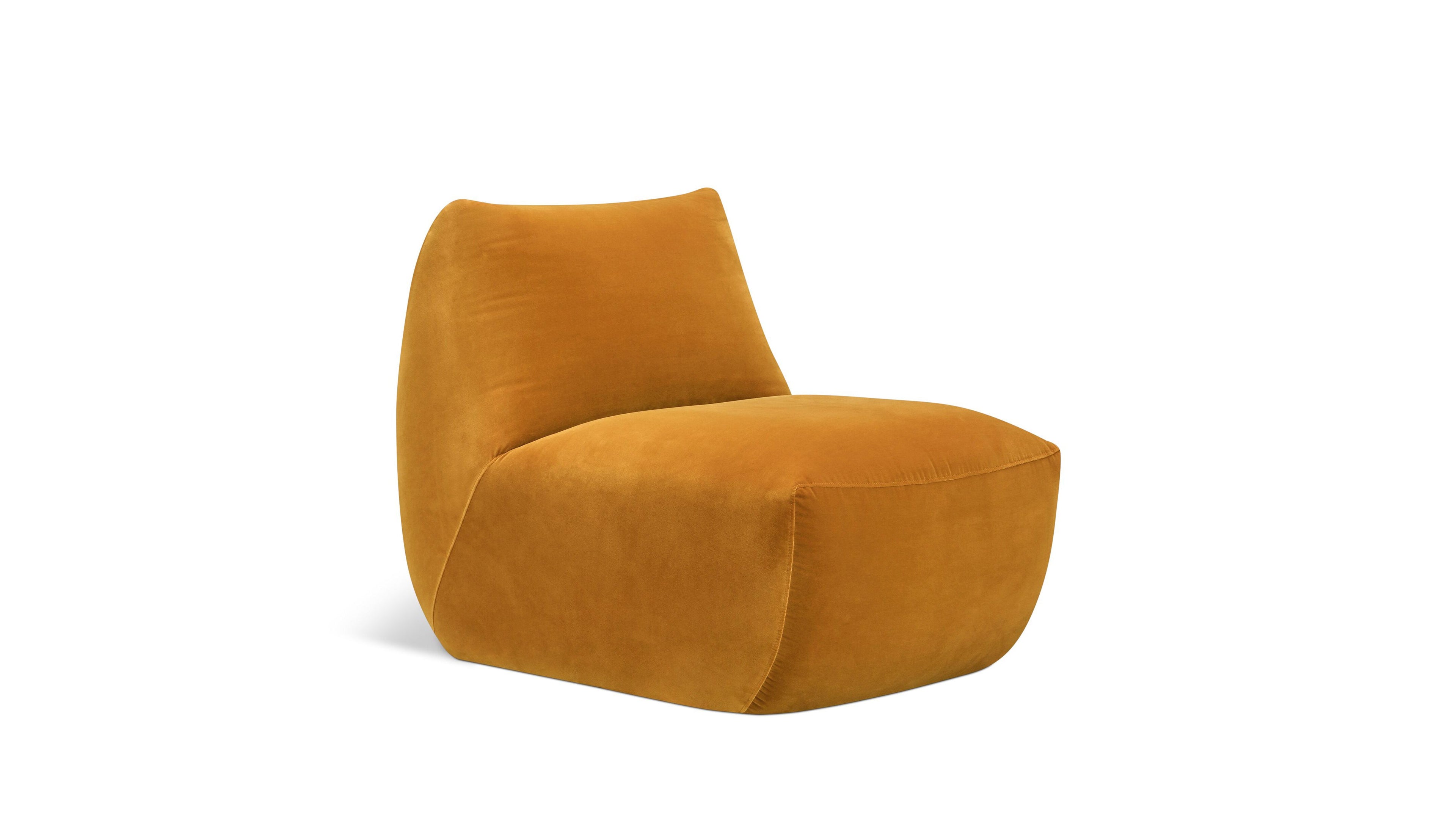 Fauteuil Close To You, couleur caramel