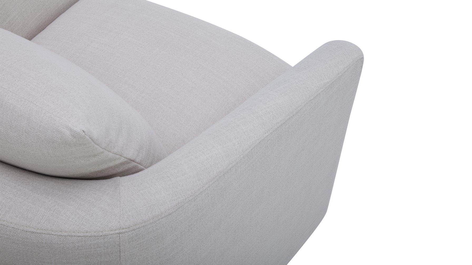 Fauteuil pivotant Sink In, Pearl