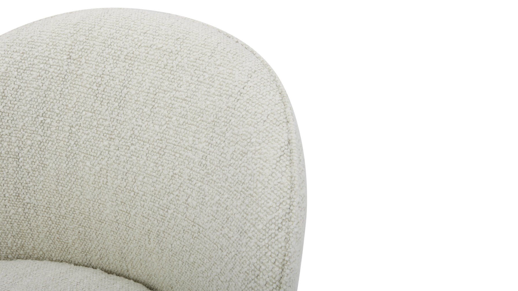 Chaise de salle à manger pivotante Dialed In, Perle de mer