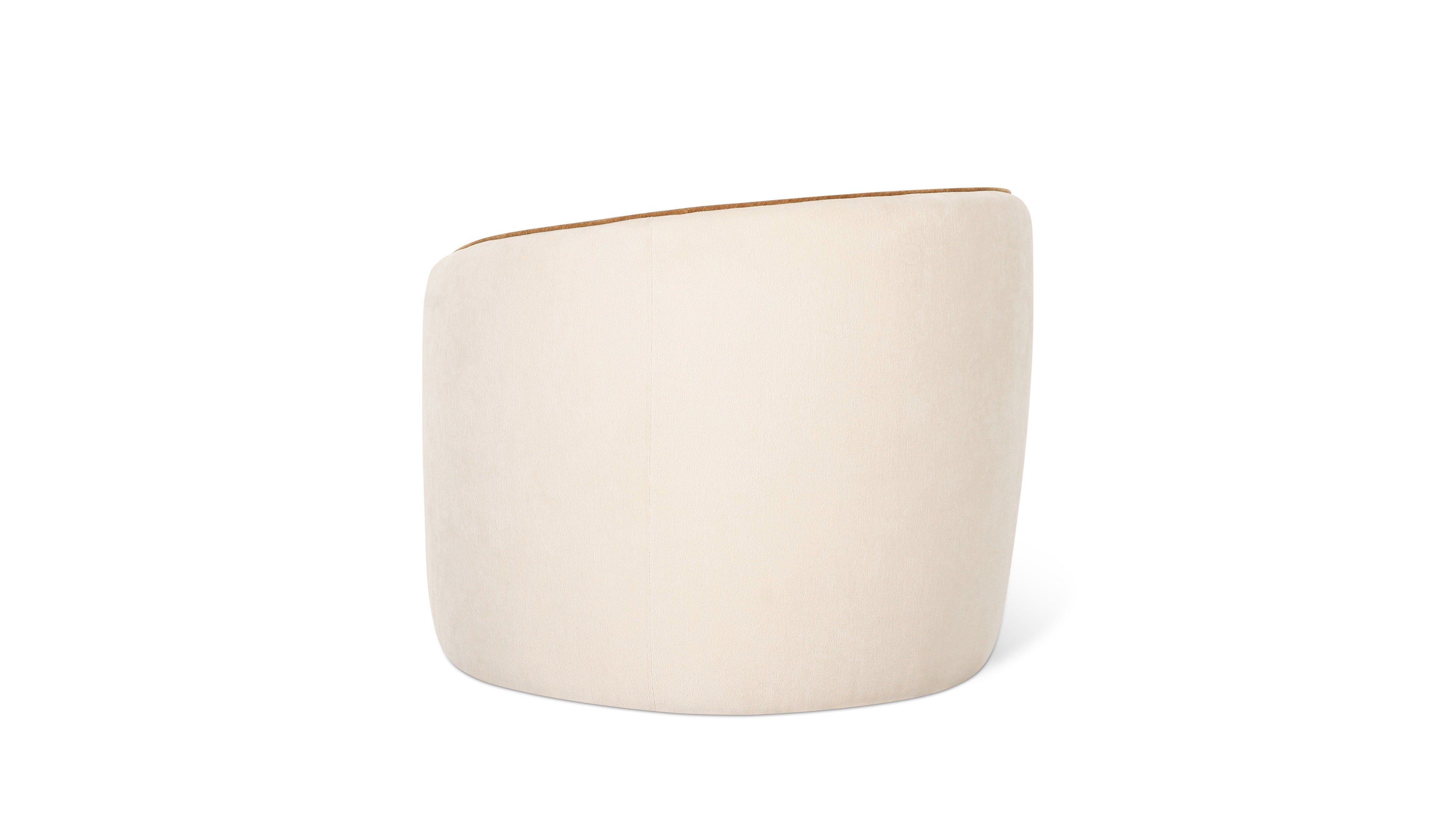 Fauteuil In the Groove Lounge, couleur amande