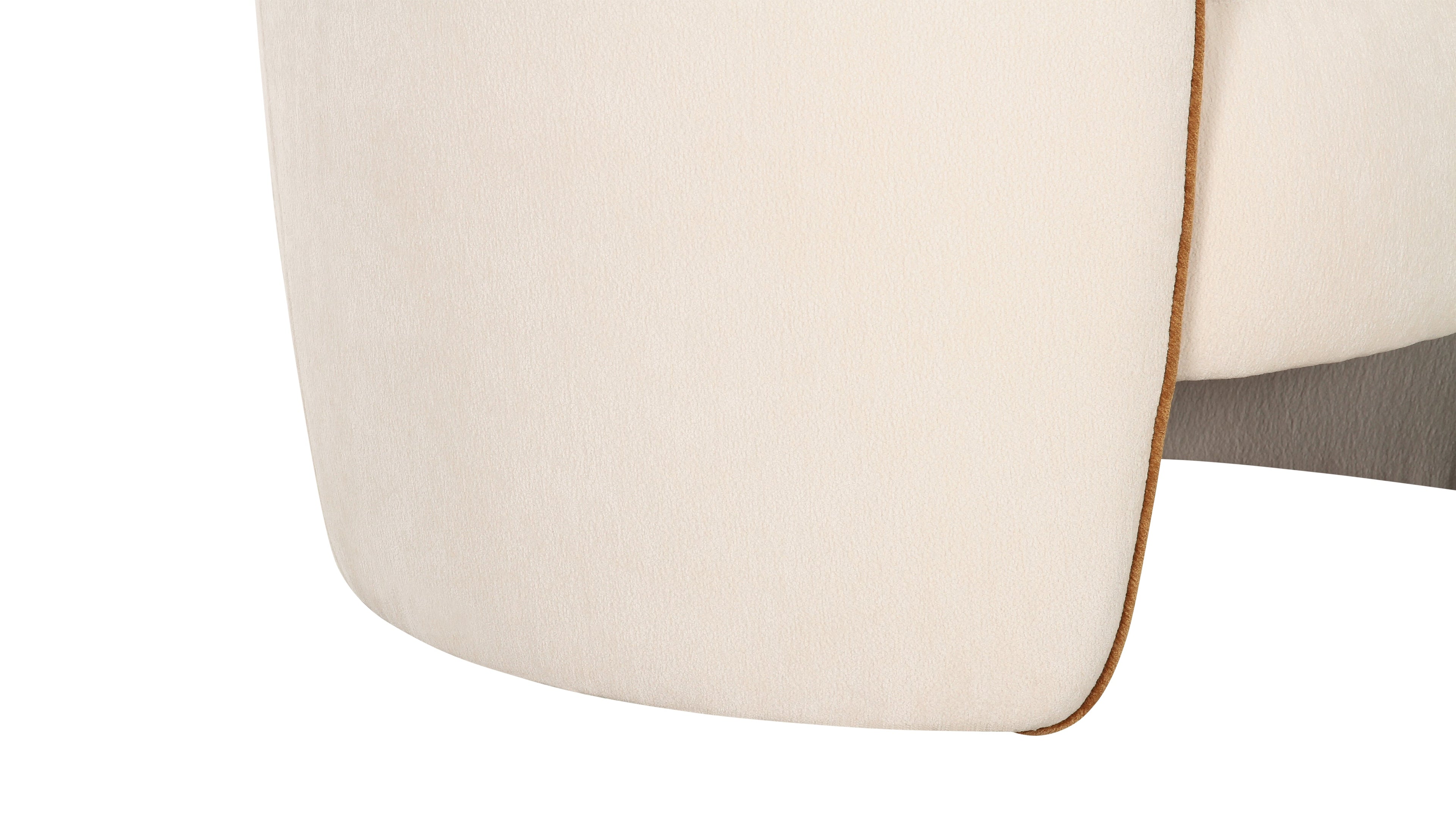 Fauteuil In the Groove Lounge, couleur amande