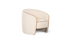 Fauteuil In the Groove Lounge, couleur amande