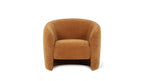 Fauteuil lounge Groove, Caramel