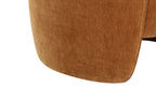 Fauteuil lounge Groove, Caramel