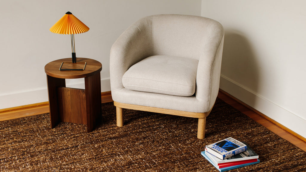 Fauteuil lounge Smooth Moves, Latte