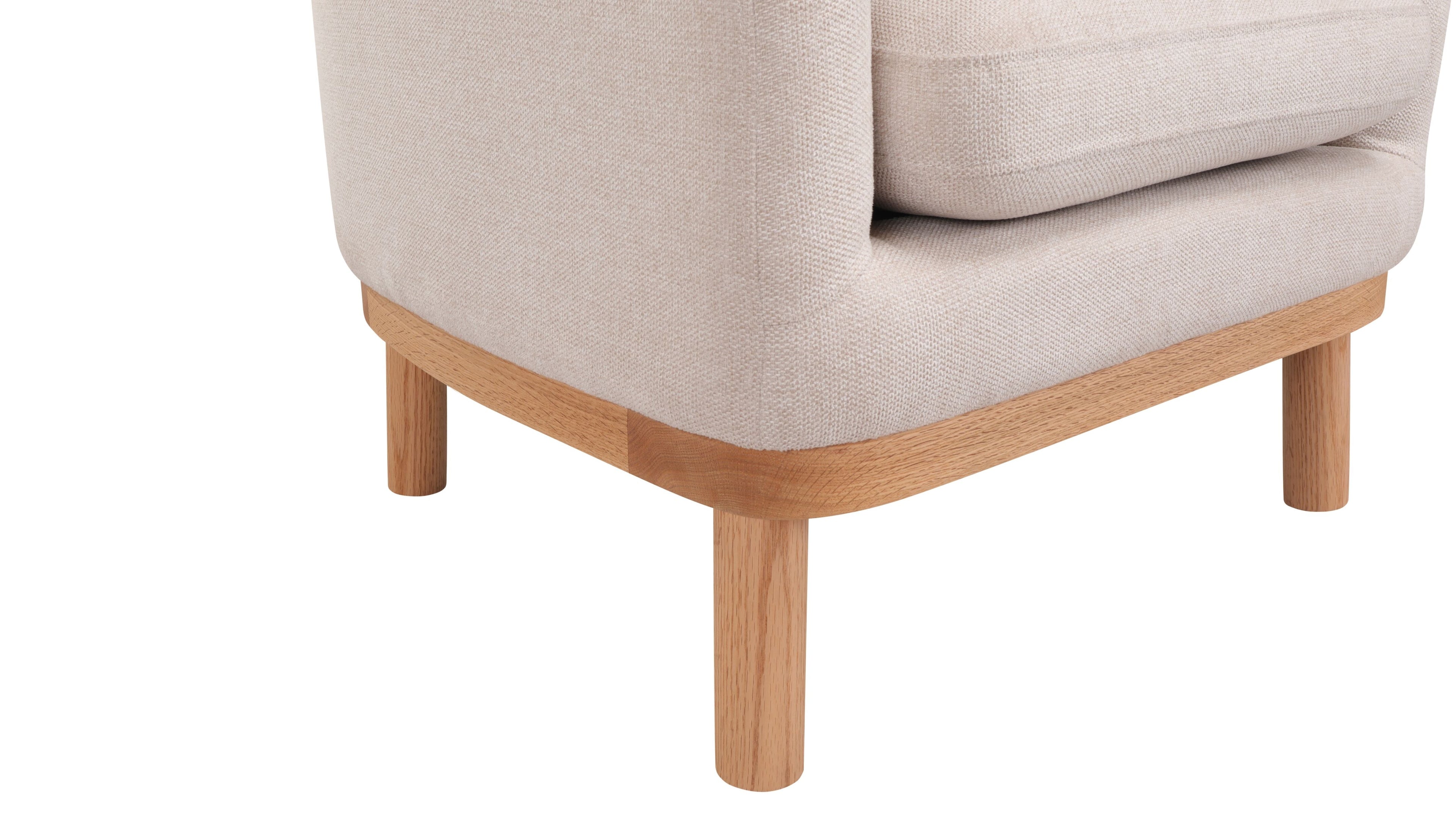 Fauteuil lounge Smooth Moves, Latte