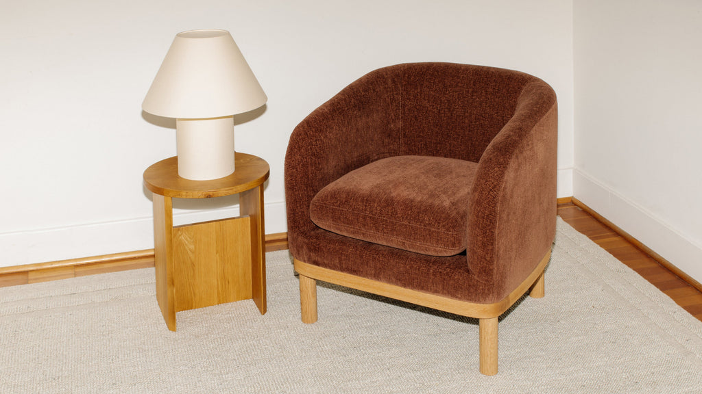 Fauteuil lounge Smooth Moves, couleur caramel