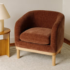 Fauteuil lounge Smooth Moves, couleur caramel