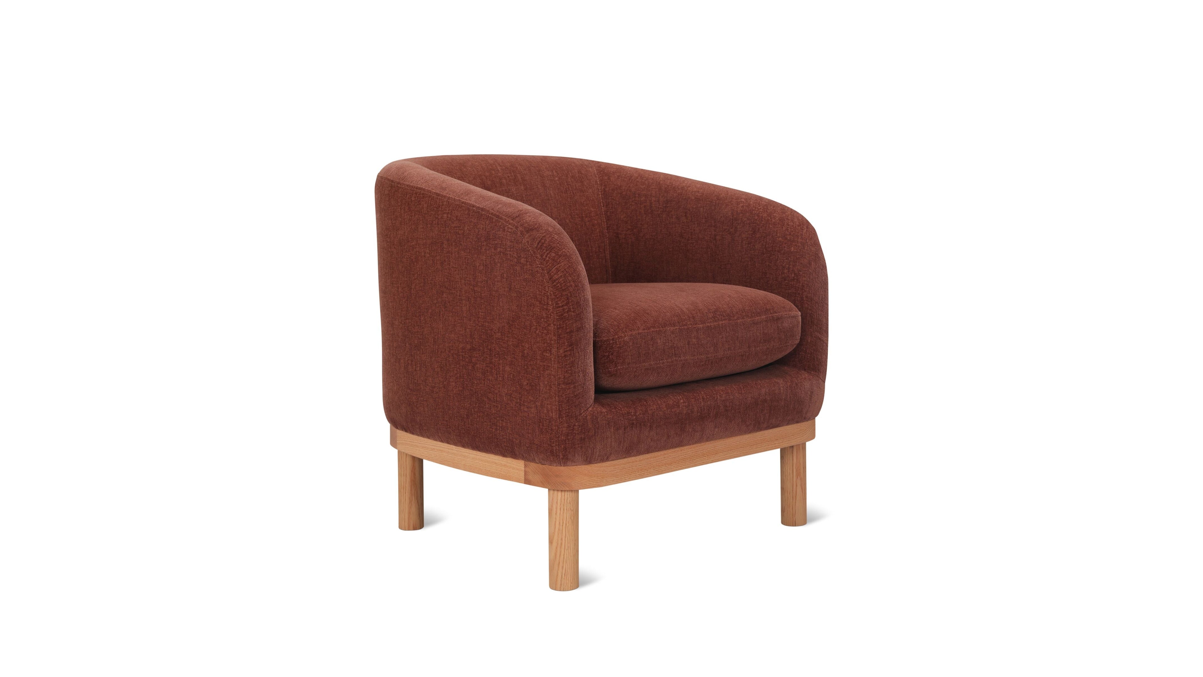 Fauteuil lounge Smooth Moves, couleur caramel