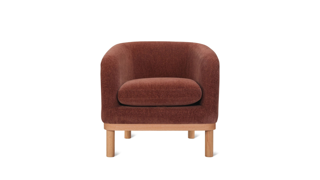 Fauteuil lounge Smooth Moves, couleur caramel