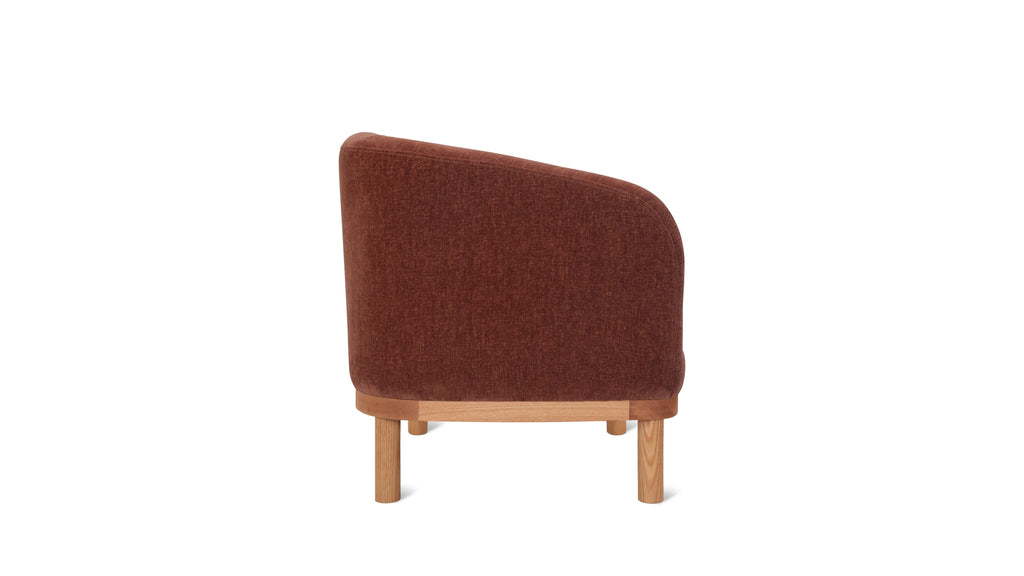 Fauteuil lounge Smooth Moves, couleur caramel