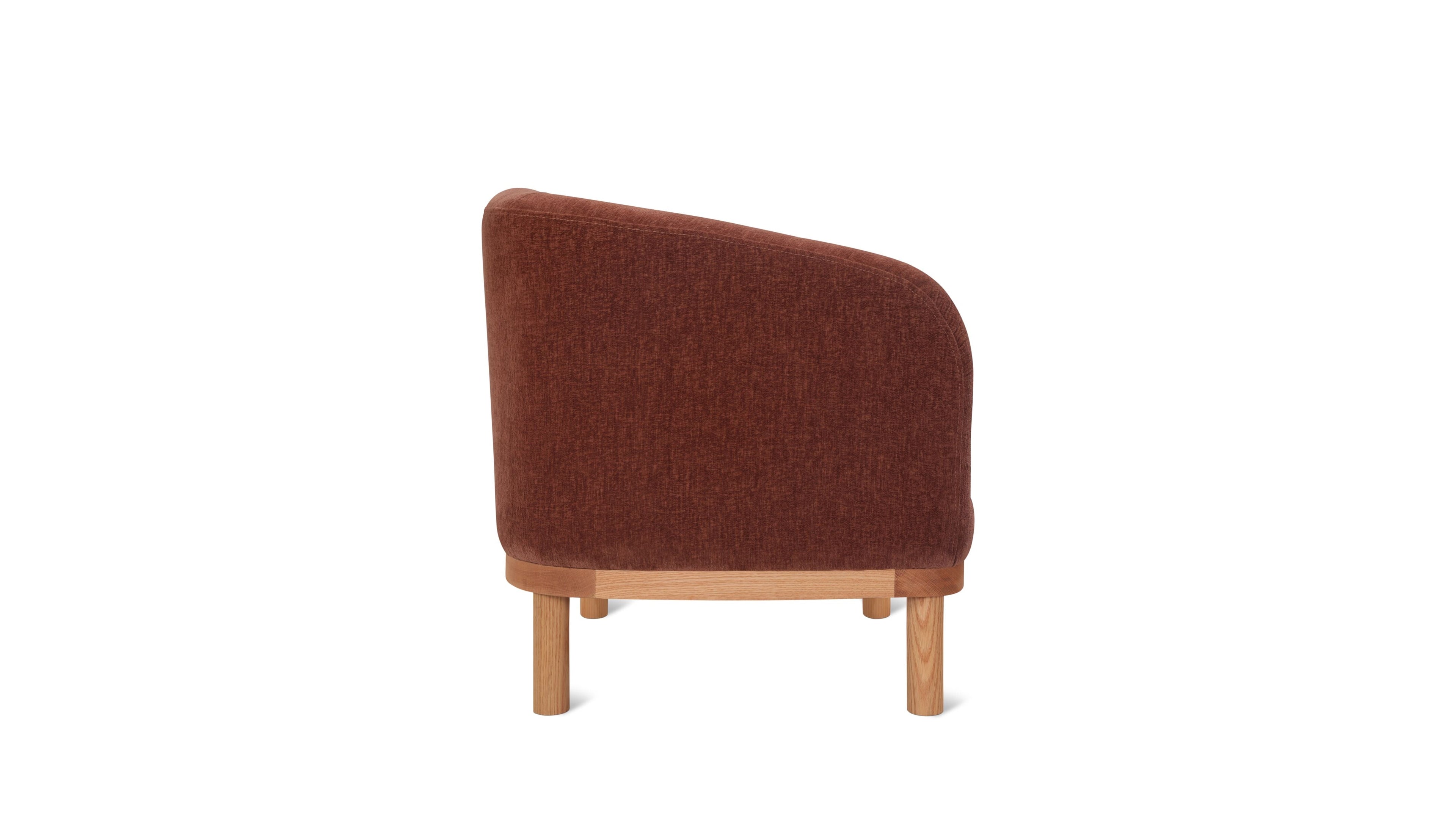 Fauteuil lounge Smooth Moves, couleur caramel