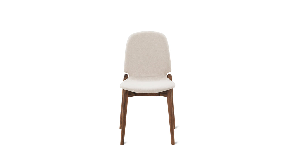 Chaises de salle à manger Dine In (lot de deux), noyer/dune