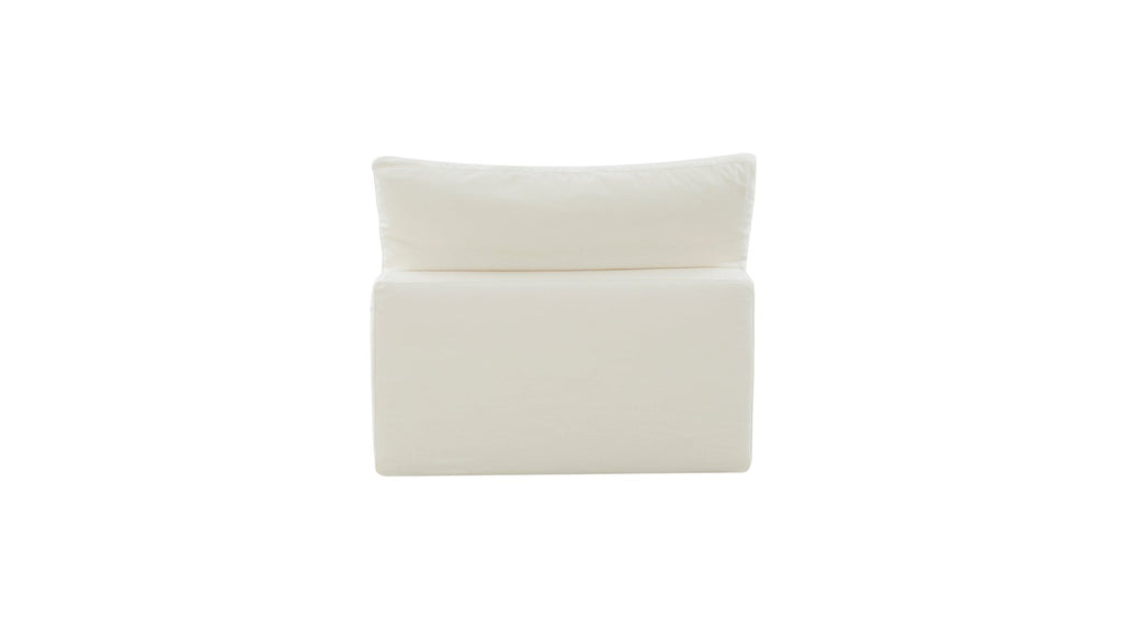 Fauteuil sans accoudoirs Movie Night™, modèle standard, lin crème