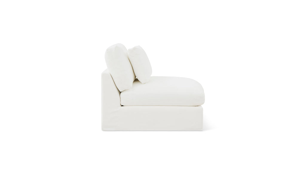 Fauteuil sans accoudoirs Get Together™, grand modèle, sel marin