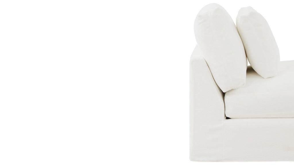 Fauteuil sans accoudoirs Get Together™, grand modèle, sel marin