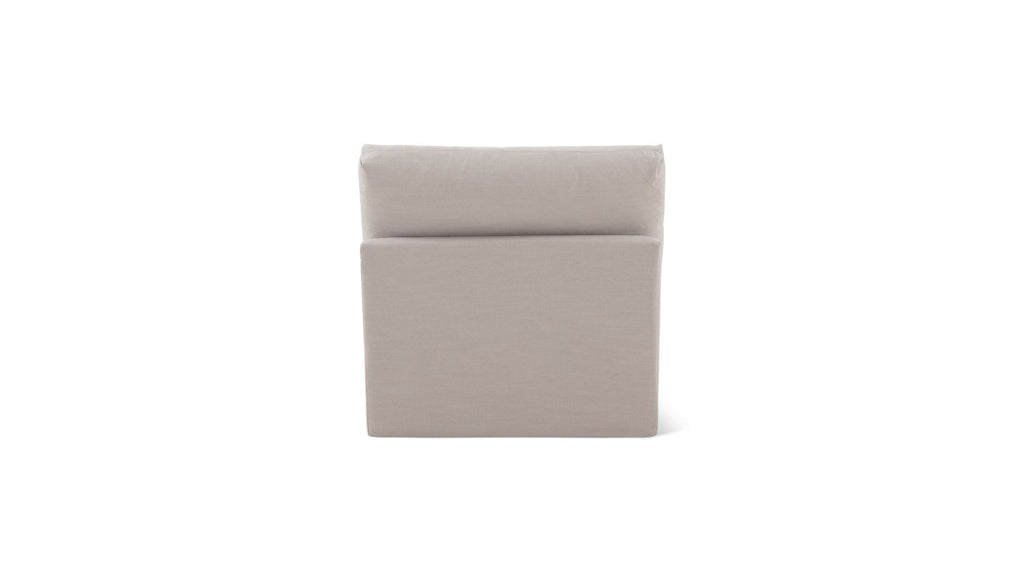 Fauteuil sans accoudoirs Get Together™, grand modèle, couleur argile