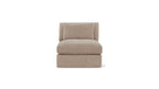 Fauteuil sans accoudoirs Get Together™, grand modèle, couleur champagne