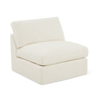 Fauteuil sans accoudoirs Get Together™, modèle standard, lin crème