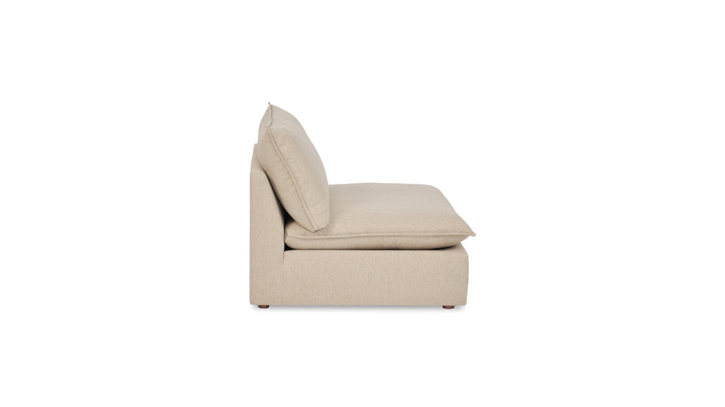 Fauteuil sans accoudoirs Chill Time, Biscuit