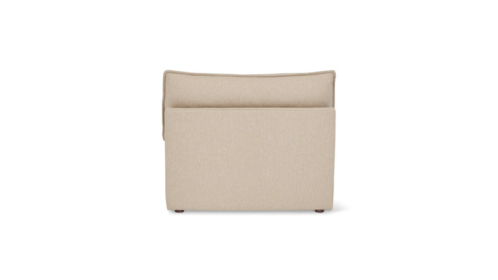 Fauteuil sans accoudoirs Chill Time, Biscuit