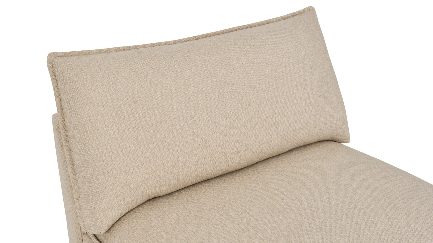 Fauteuil sans accoudoirs Chill Time, Biscuit